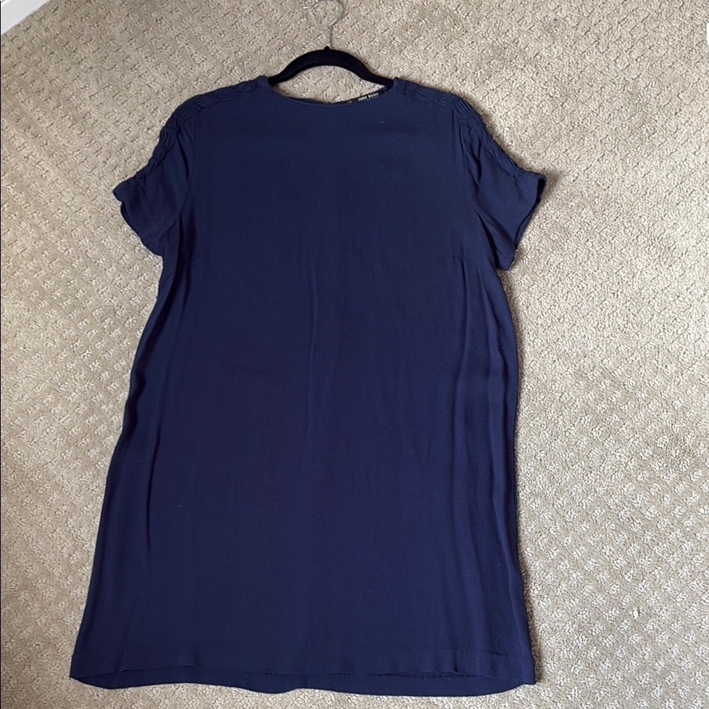 Navy Blue Women's shift dress